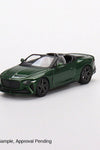 Mini GT 1/64 Die-cast car #492 Bentley Mulliner Bacalar Scarab Green LHD Model