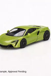 MINI GT #496 - FLUX GREEN - McLAREN ARTURA - LHD - USA EXCLUSIVE