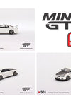 Mini GT 1:64 Nissan Skyline GT-R (R34) V-Spec II N1 (White) #501