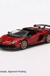 Mini GT 1:64 Lamborghini Aventador SVJ Roadster Rosso Efesto #506