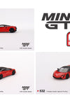 Mini GT 1:64 #532 McLaren Artura Vermillion Red 2023 – Red – Mijo Exclusives