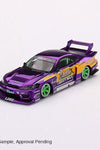 Mini GT 1:64 Nissan S15 SILVIA LB-Super Silhouette #555 Formula Drift Japan #576