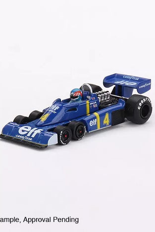 Mini GT 1:64 Tyrrell P34 #4 Patrick Depailler 1976 Swedish GP 2nd Place #584