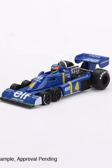 Mini GT 1:64 Tyrrell P34 #4 Patrick Depailler 1976 Swedish GP 2nd Place #584