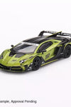 Mini GT 1:64 Lamborghini LB-Silhouette WORKS Aventador GT EVO Lime #605