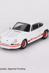 MINI GT Porsche 911 Carrera RS 2.7 Grand Prix White w/ Red Livery #612