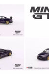 Mini GT 1:64 Nissan GT-R (R34) Tommykaira R-z Midnight Purple #616