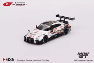 Mini GT Nissan GT-R Nismo GT500 #3 NDDP Racing w/ B-Max 2021 Super GT #635