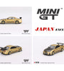 Mini GT 1:64 Nissan Skyline GT-R (R34) Top Secret – Gold – Japan Exclusive