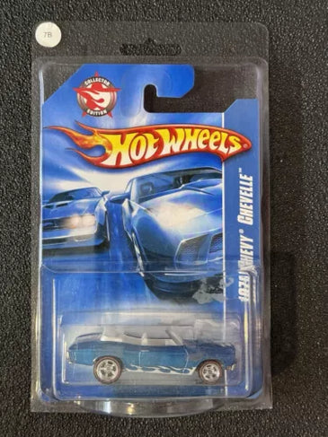 HOT WHEELS COLLECTOR EDITION 1970 CHEVY CHEVELLE w/RR'S