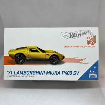 HOT WHEELS ID CAR '71 LAMBORGHINI MIURA P400 SV