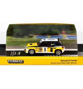 Tarmac Works Renault 5 Turbo Monte Carlo Rally 1981 Winner #9