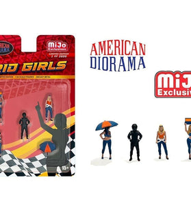 American Diorama 1:64 Grid Girls Figures – MiJo Exclusives Limited Edition