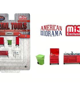 American Diorama 1:64 Metal Tools Set B – Mijo Exclusives