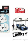 American Diorama 1:64 Canopy Liberty Walk – White – Mijo Exclusives