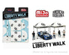 American Diorama 1:64 Canopy Liberty Walk – White – Mijo Exclusives