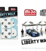 American Diorama 1:64 Canopy Liberty Walk – White – Mijo Exclusives