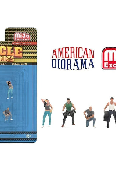 American Diorama 1:64 Figures Muscle Mechanics – MiJo Exclusives