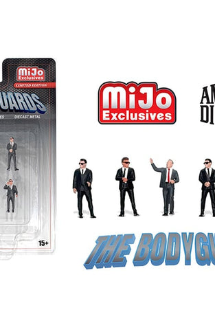 American Diorama 1:64 Figures The Bodyguards – MiJo Exclusives