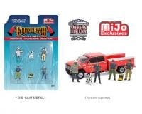 American Diorama 1:64 MiJo Exclusives Figure Firefighter II Set