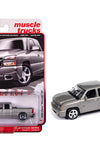 Auto World 1:64 2006 Chevrolet Silverado SS Truck Extended Cab Fleetside Silver Birch Metallic