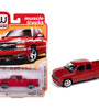 Auto World 1:64 2006 Chevrolet Silverado SS Truck Extended Cab Fleetside – Victory Red – Muscle Trucks