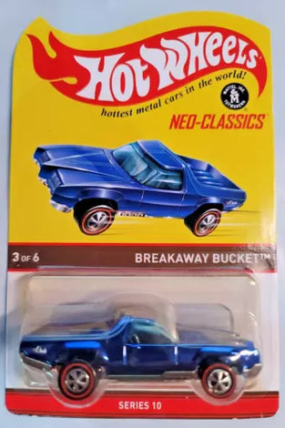 HOT WHEELS RLC NEO CLASSICS BLUE BREAKAWAY BUCKET