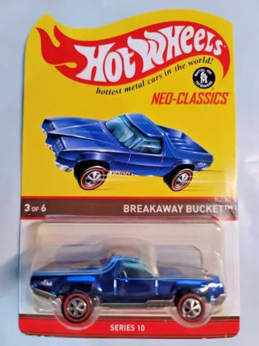 HOT WHEELS RLC NEO CLASSICS BLUE BREAKAWAY BUCKET