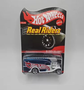 HOT WHEELS RLC REAL RIDERS BLUE BLOWN DELIVERY