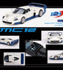 BBR Models 1:64 Maserati MC12 Stradale White