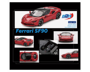 BBR Models 1:64 Ferrari SF90 – Rosso Corsa – Limited Edition