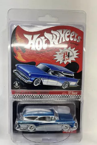 HOT WHEELS RLC BLUE '57 BUICK WAGON