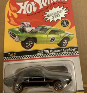 HOT WHEELS RLC NEO CLASSICS BLACK CUSTOM PONTIAC FIREBIRD