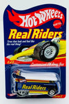 HOT WHEELS RLC REAL RIDERS BLUE CUSTOMIZED VW DRAG BUS