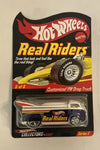 HOT WHEELS RLC REAL RIDERS BLUE CUSTOMIZED VW DRAG TRUCK