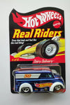 HOT WHEELS RLC REAL RIDERS BLUE DAIRY DELIVERY