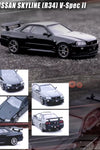 Inno64 Nissan Skyline GT-R R34 V Spec II NUR Black