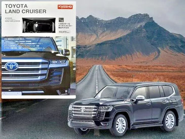 KYOSHO MINI CAR & BOOK No.14 TOYOTA LAND CRUISER BLACK K07118W