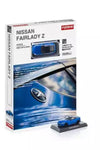 Kyosho K07117Y 1/64 Diecast Mini Car & Book 13 Nissan Fairlady Z Ikazuchi BLUE