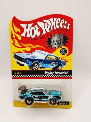 HOT WHEELS RLC NEO CLASSICS BLUE MIGHTY MAVERICK