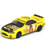 Inno64 1/64 YELLOW Nissan Skyline GT-R R33 BRUCE LEE