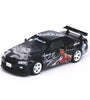 Inno64 1/64 BLACK Nissan Skyline GT-R R34 Bruce Lee