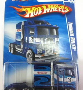 2010 HOT WHEELS COLLECTOR EDITION RED BLUE THUNDER ROLLER w/RR'S