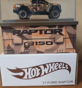 Hot Wheels RLC 2021 Special Edition ’17 Ford F-150 Desert Camo Raptor
