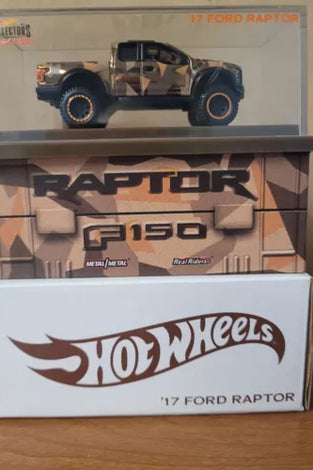 Hot Wheels RLC 2021 Special Edition ’17 Ford F-150 Desert Camo Raptor