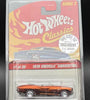 HOT WHEELS CLASSICS 2006 COMIC CON ORANGE 1970 CHEVELLE CONVERTIBLE w/RR'S