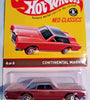 HOT WHEELS RLC NEO CLASSICS RED CONTINENTAL MARK III