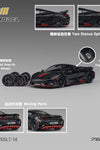 CM Model 1:64 McLaren 765LT – Matte Black -Limited Edition