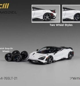 CM Model 1:64 McLaren 765LT – White with Carbon – Limited Edition