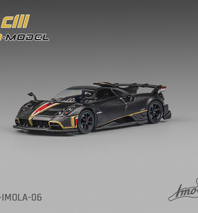 CM Model 1:64 Pagani Imola Full Drycarbon- Black